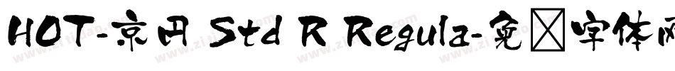 HOT-京円 Std R Regula字体转换